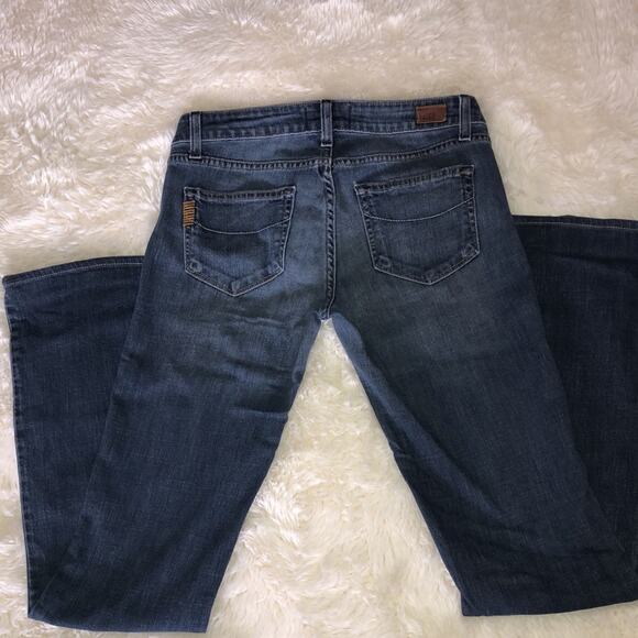Paige Skyline Jeans Boot Flare SZ 27 Premium Brand Denim - Picture 10 of 12